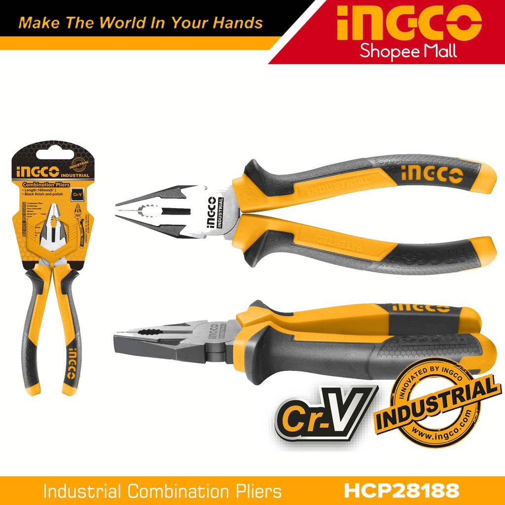 Ingco Combination pliers 7" HCP28188