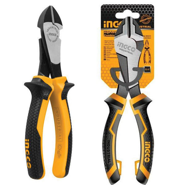 Ingco High leverage heavy-duty diagonal cutting pliers 7" HHHDCP28180