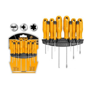 Ingco 10 Pcs screwdriver and precision screwdriver set HKSD1058