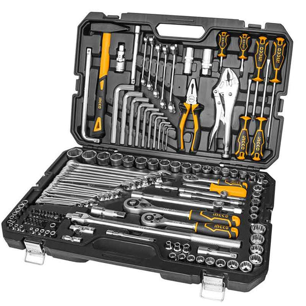 Ingco 142 Pcs combination tools set HKTHP21421