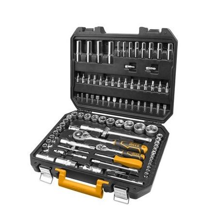 Ingco 94Pcs 1/4" and 1/2" socket set HKTS42941