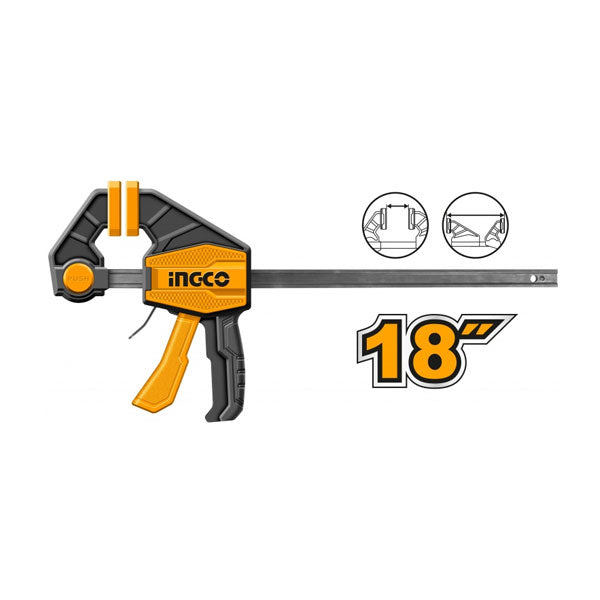 Ingco Quick bar clamps 63x450mm  HQBC01603