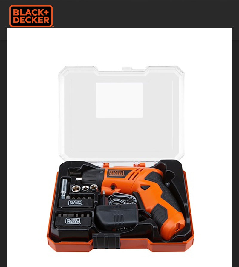 Black & Decker Cordless Screwdriver 4.8V Adjustable Handle