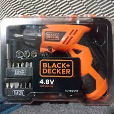 Black & Decker Cordless Screwdriver 4.8V Adjustable Handle