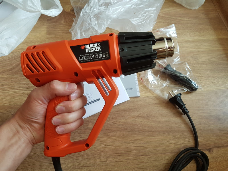 Black & Decker Heat Gun 2000W Variable Speed