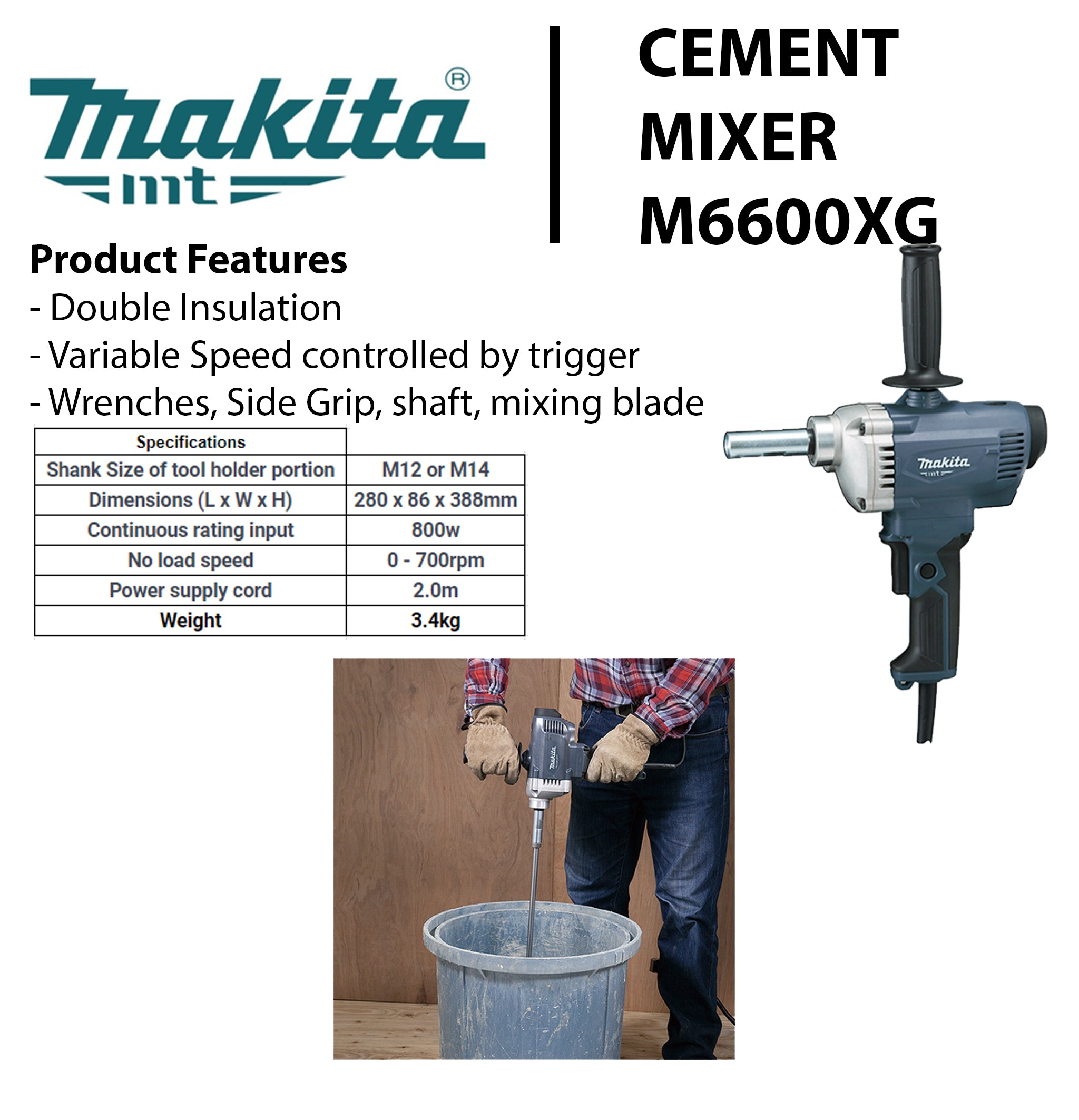 Makita 0-700RPM 800W