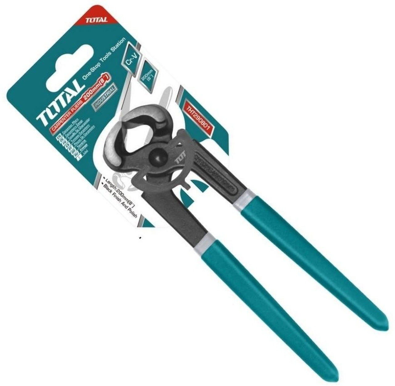 Total Carpenter pliers 8" THT290801