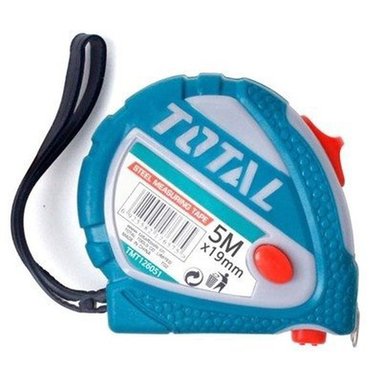 Total Steel measuring tape 5M X 19mm TMT126051