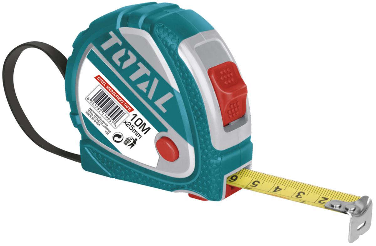 Total Steel measuring tape 10M X 25mm TMT126101