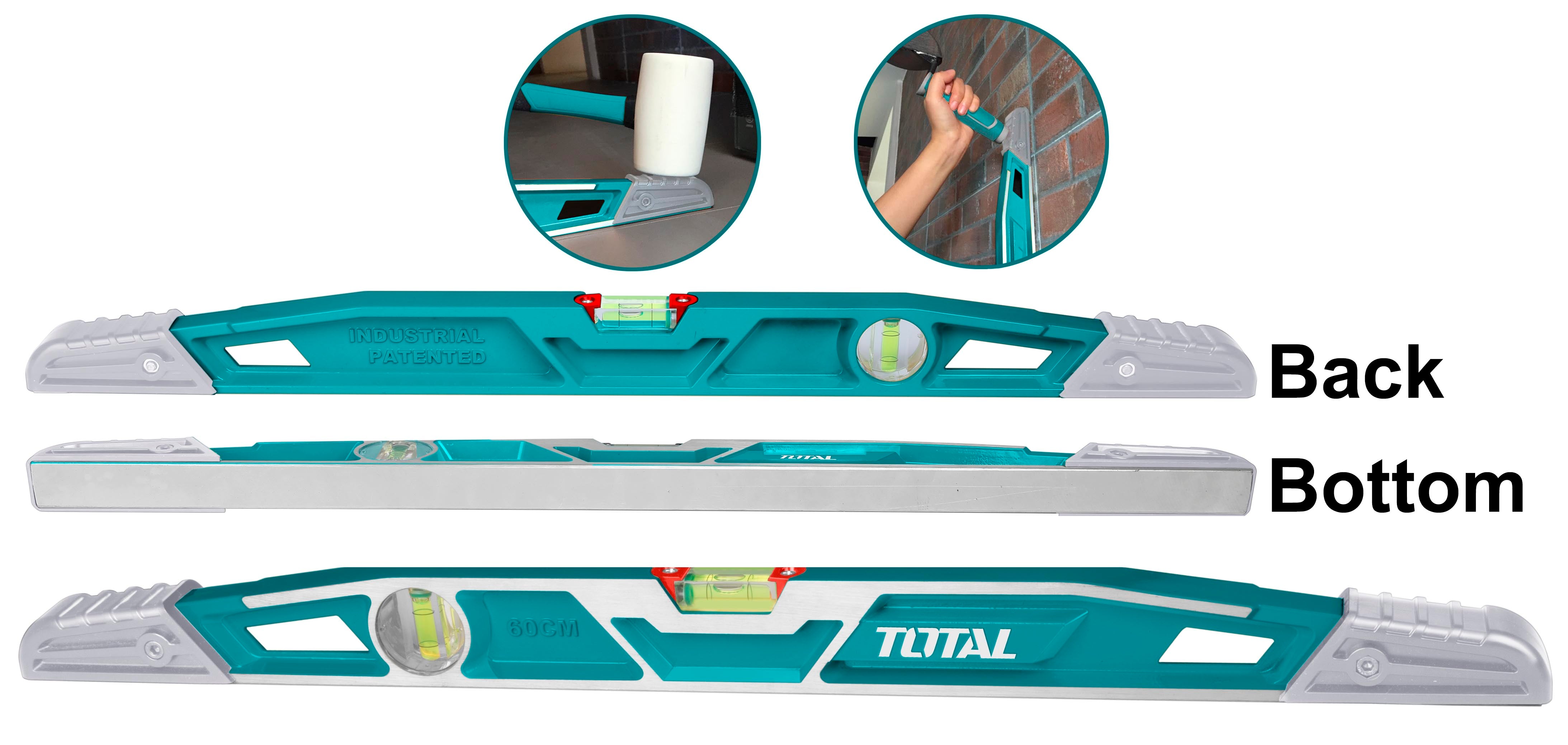 Total Heavy-Duty Mason's Level 60cm TMT221606