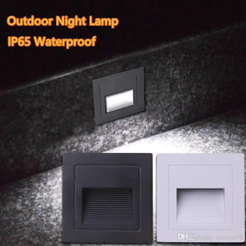 1.5w Mini step light 3000K outdoor (GREY)