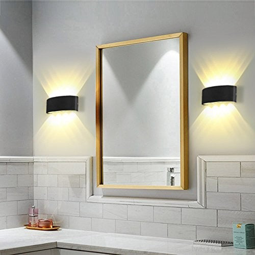 3 x 5w Tri COB wall light IP65 3000K